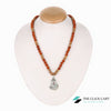 TCC™ Natural Sandalwood & Rudraksha Stainless Steel Shiva Pendant